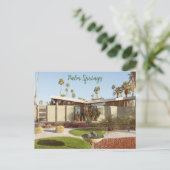 Palm Springs Californië Midcentury Modern Briefkaart (Staand voorkant)