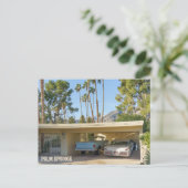 Palm Springs Californië Mideeuw moderne foto Briefkaart (Staand voorkant)