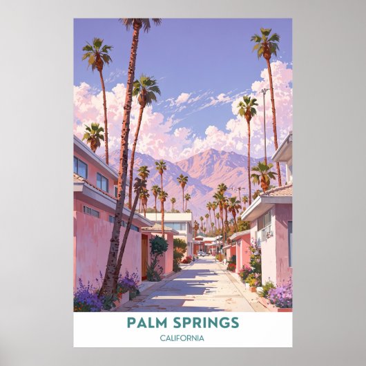 Palm Springs - Californië Poster (Voorkant)
