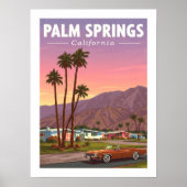  Palm Springs Californië Poster (Voorkant)