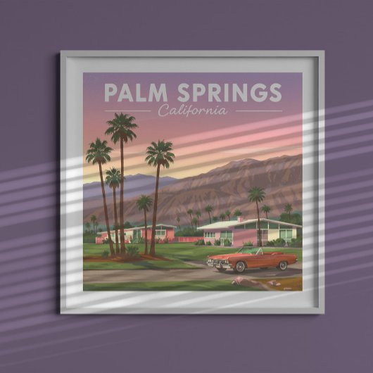 Palm Springs Californië Poster