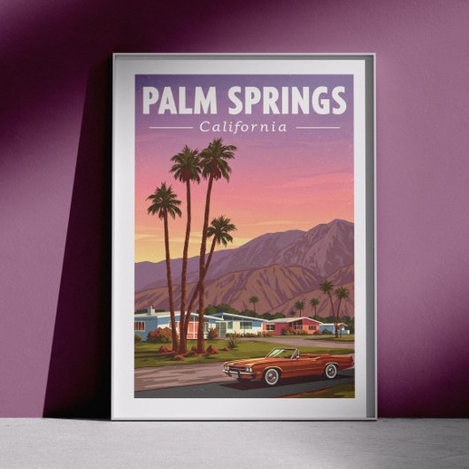  Palm Springs Californië Poster