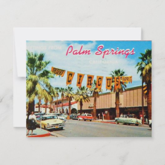 Palm Springs, Californische vintage (Voorkant)