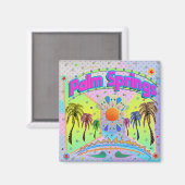 Palm Springs Calm Desire Magnet (Voorkant / Achterkant)