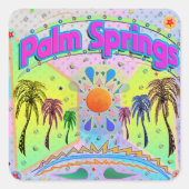 Palm Springs Calm Desire Sticker (Voorkant)