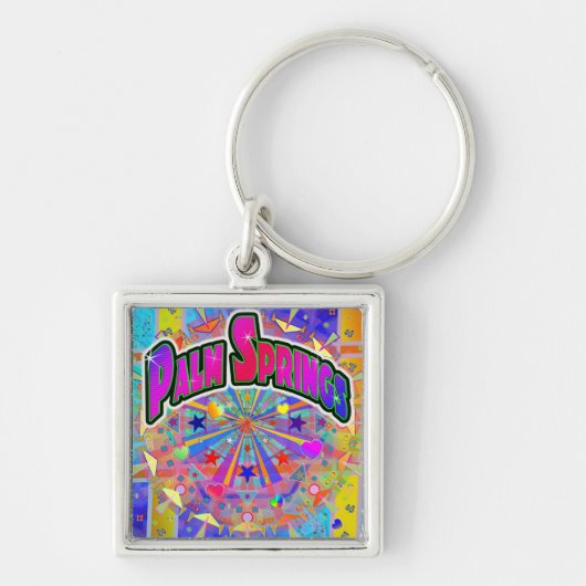 Palm Springs Cosmic Unity Sleutelhanger (Voorkant)