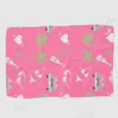 Palm Springs Country Club Golf Towel voor vrouwen Golfhanddoek (Horizontaal)