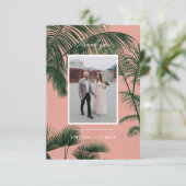 Palm Springs dank u Bedankkaart (Staand voorkant)