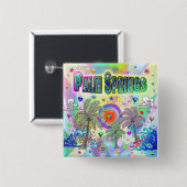 Palm Springs Deep Dream Button (Voorkant /achterkant)