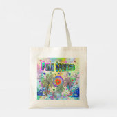 Palm Springs Deep Dream Canvas tas (Achterkant)
