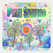 Palm Springs Deep Dream Sticker (Voorkant)