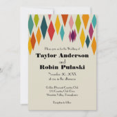 Palm Springs Diamonds, midden-eeuwse moderne bruil Kaart (Voorkant)