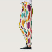Palm Springs Diamonds Mideeuw Modern Patroon Leggings (Links)