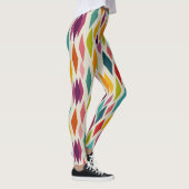 Palm Springs Diamonds Mideeuw Modern Patroon Leggings (Rechts)