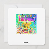 Palm Springs Epoch uur vakantie Kaart (Achterkant)