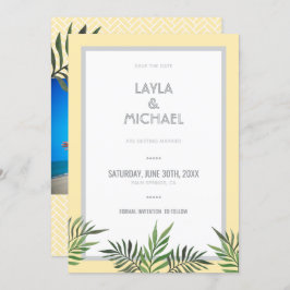 Palm Springs Foto Sla de datum op Kaart