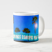 PALM SPRINGS Jumbo Mok (Voorkant rechts)