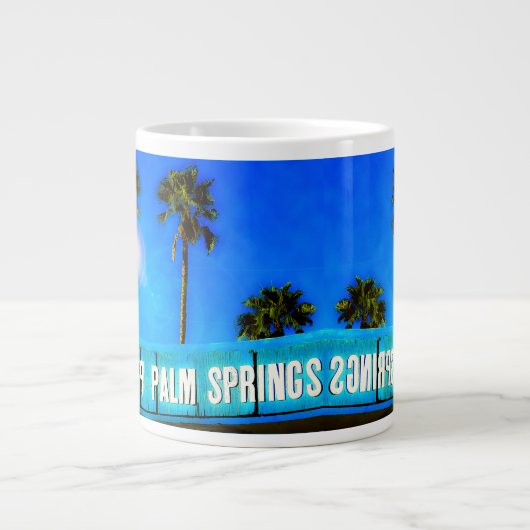 PALM SPRINGS Jumbo Mok (Voorkant)