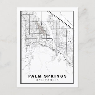Palm Springs Kaart