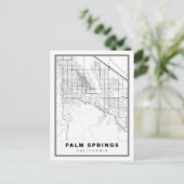 Palm Springs Kaart (Staand voorkant)