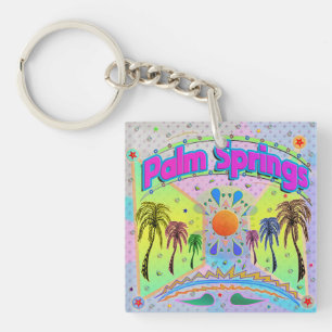 Palm Springs Kalme Wens Sleutelhanger