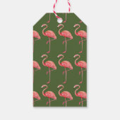 Palm Springs laatste flamingle vrijgezellenfeest Cadeaulabel (Achterkant)