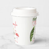 Palm Springs laatste flamingle vrijgezellenfeest Papieren Bekers (Rechts)