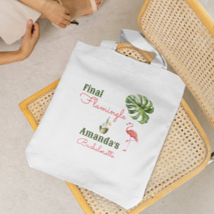 Palm Springs laatste flamingle vrijgezellenfeest Tote Bag