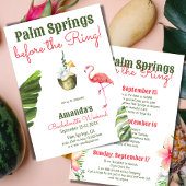 Palm Springs laatste flamingle vrijgezellenweekend Kaart