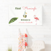 Palm Springs Laatste Vlammende Meidenavakantie Spandoek (Insitu)