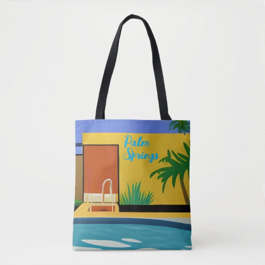 Palm Springs leven Tote Bag (Voorkant)