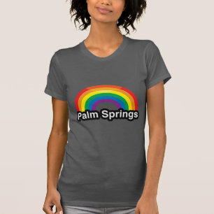 PALM SPRINGS LGBT PRIDE RAINBOW T-SHIRT