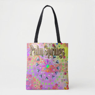Palm Springs Lucky Golden Canvas tas