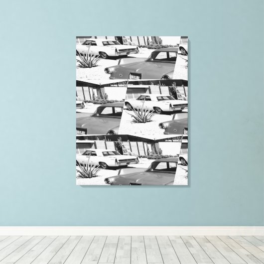 Palm Springs MCM Print (Insitu (Houten vloer))