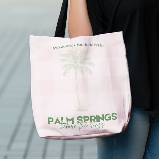 Palm Springs Meisjesuitje Tote Bag