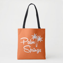 Palm Springs Mid Century Modern Canvas tas