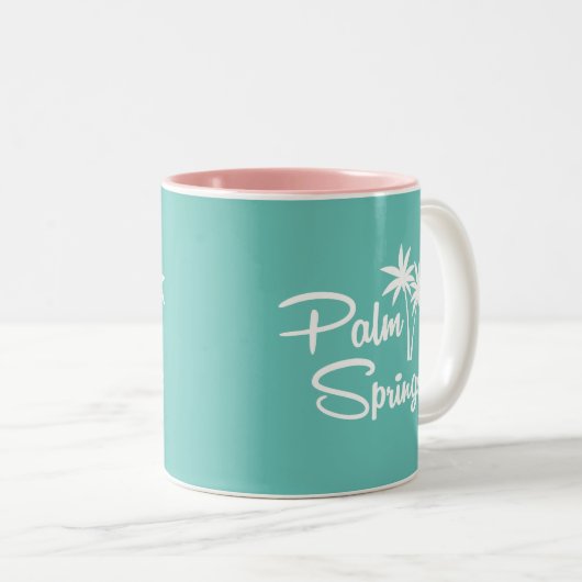 Palm Springs Mid Century Modern Mok (Voorkant rechts)
