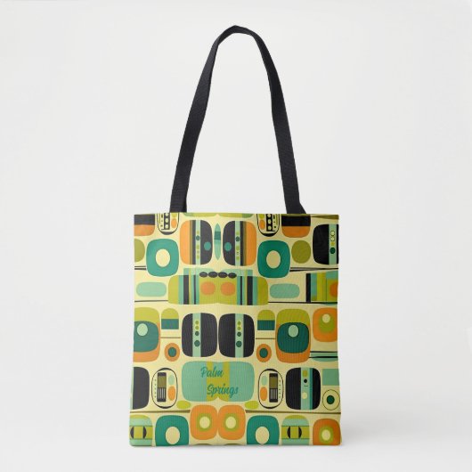 Palm Springs midden eeuw modern Tote Bag (Voorkant)