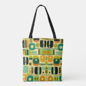 Palm Springs midden eeuw modern Tote Bag (Achterkant)