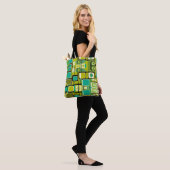 Palm Springs midden eeuw modern Tote Bag (Op model)