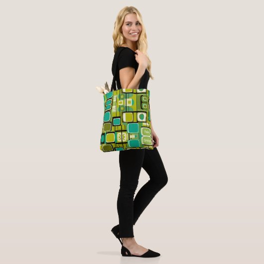 Palm Springs midden eeuw modern Tote Bag (Op model)