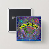 Palm Springs Noble Voyage Button (Voorkant /achterkant)