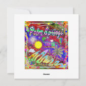 Palm Springs "Nu Era" Kaart (Achterkant)