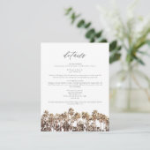 PALM SPRINGS  Palm Trees Details Kaart (Staand voorkant)