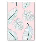 Palm Springs Paradise Modern Californian Wedding Kaart (Achterkant)