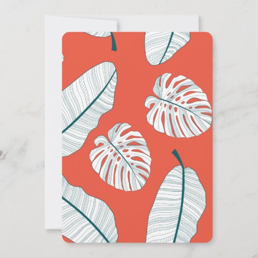 Palm Springs Paradise Moderne Wedding (Achterkant)