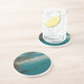 Palm Springs-penseel Vuurvaste Bord Zandsteen Onderzetter (Zijkant)