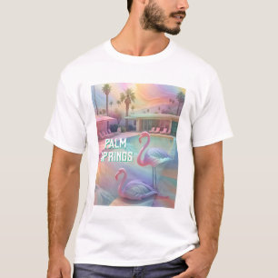 "Palm Springs Pool T-shirt – Palm Tree Vibes"