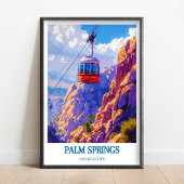Palm Springs Print - Palm Springs Aerial Tramway