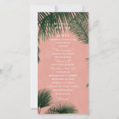 Palm Springs Program Kaart (Voorkant)